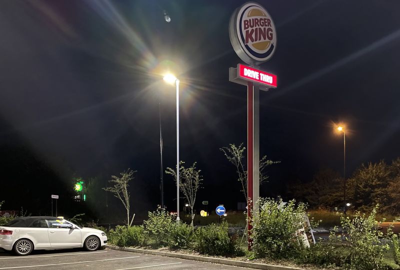 Marwood Lighting Solutions - Burger King Car Park 1