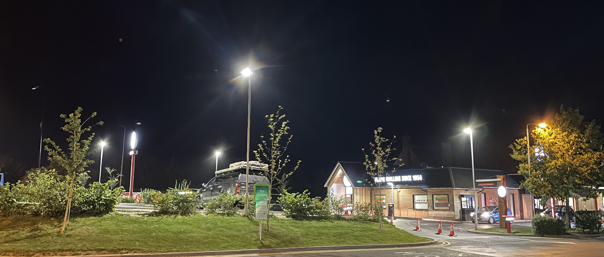 Marwood Lighting Solutions - Burger King Car Park Scheme