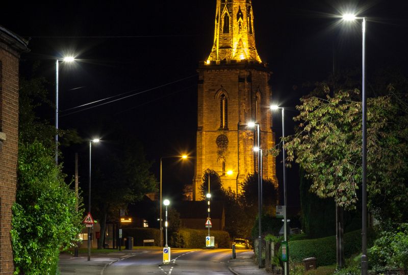 Highway lighting upgrade Nottinghamshire 3