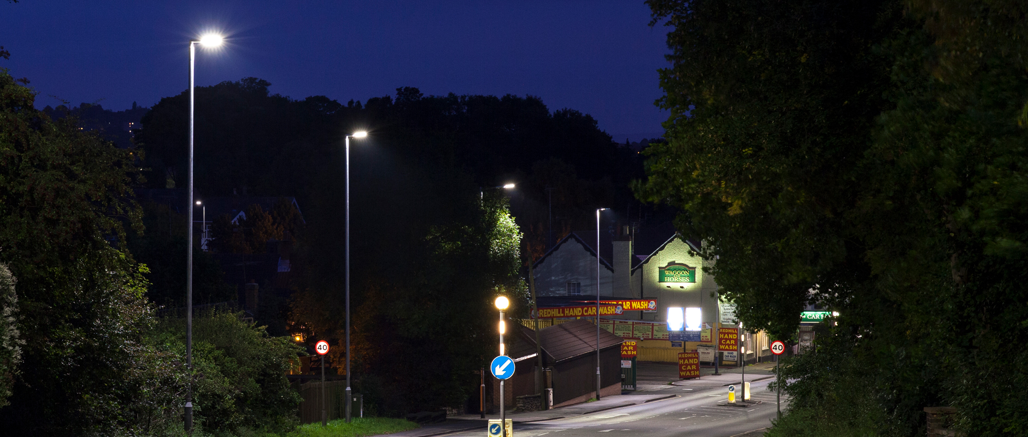 Highway lighting upgrade Nottinghamshire 2